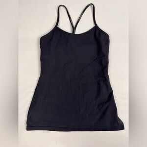 Lululemon Power Y Tank *Luon Black Women’s 8 Retail $52
